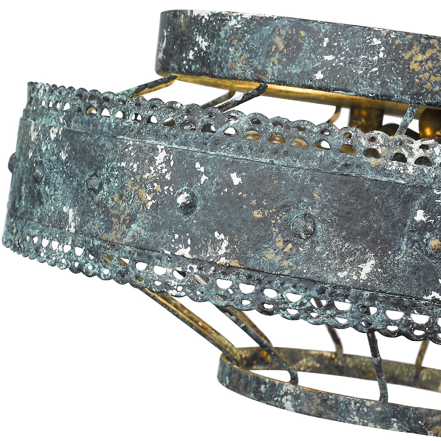 Ferris 6 Inch Flush Mount by Golden Lighting